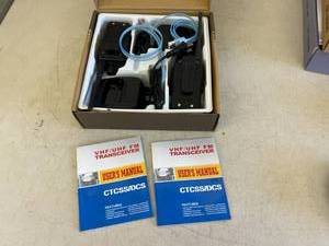 lot 62 image: Pair of VHFUHF FM Transceivers