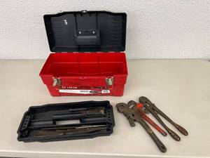 lot 161 image: Tool Box & Contents