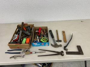 lot 170 image: 2 Boxes Hand Tools