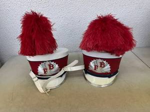lot 34 image: Pair of Marching Band Hats