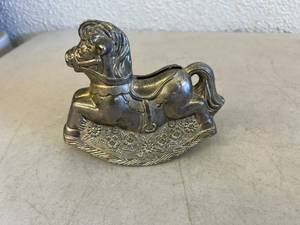 lot 42 image: Vintage Rocking Horse Bank