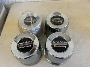 lot 48 image: American Racing Center Caps