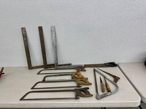 lot 189 image: Hand Saws & Squares