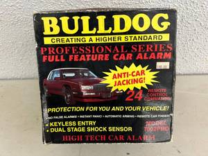 lot 213 image: NOS Bulldog Car Alarm