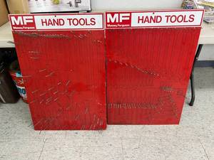 lot 232 image: Massey Ferguson Hand Tools Storage Boards