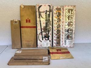 lot 244 image: Vintage NOS International Harvester Gasket Sets
