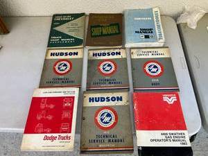 lot 257 image: Vintage Auto ServiceShop Manuals