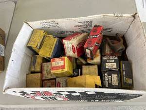 lot 261 image: Box of NOS Parts - Universal Joints