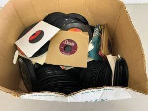 lot 265 image: Box of 45 Records
