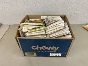 lot 266 image: Box of Sewing Patterns