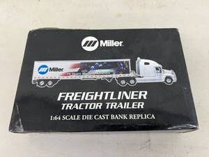 lot 322 image: Miller Freightliner Tractor Trailer 164 Scale