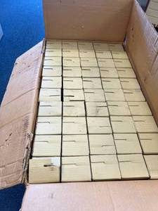lot 1 image: 100 - 100ml Graduated Cylinders (FULL BOX)