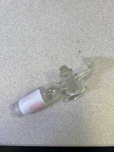 lot 23 image: 2440 Connecting Adapter Ace Glass  Funnel  (Used)