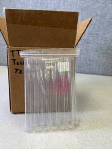 lot 45 image: 72 - No lip Test Tubes 16x150mm