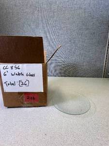 lot 50 image: 25 - 6 Inch Watch Glasses
