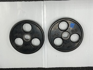 lot 50 image: (2) GPI Weight Plates 25 LBS