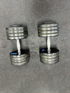 lot 29 image: (2) GPI Dumbbells 85 LBS