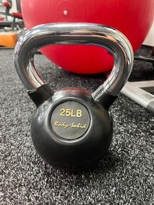 lot 81 image: Body-Solid Kettlebell-25 lbs