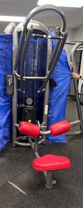 lot 8 image: Matrix Diverging Lat Pull-down  (neutral grip). Measures 55 L X 35 W X 82 H.
