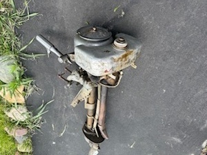 Neptune Outboard Motor, Model 2A 38, Serial No 3238