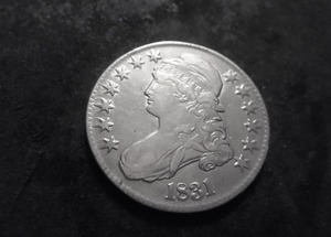 1831 Bust Silver Half Dollar