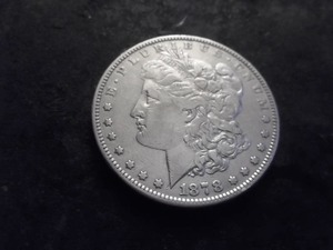 1878 Morgan Silver Dollar 3rd Reverse