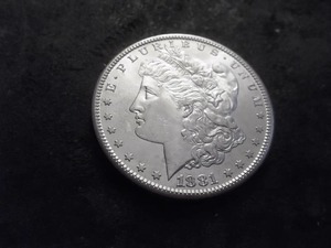 1881 S Morgan Silver Dollar