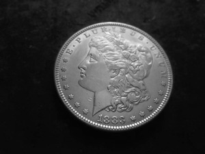 1883 Morgan Silver Dollar