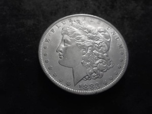 1883 O Morgan Silver Dollar