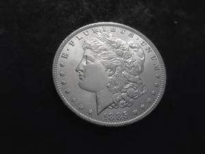 1885 O Morgan Silver Dollar