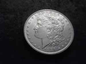 1886 Morgan Silver Dollar