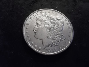 1890 Morgan Silver Dollar