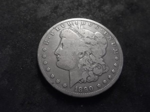 1890 CC Morgan Silver Dollar