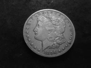 1894 O Morgan Silver Dollar