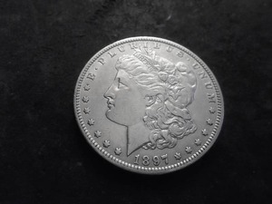 1897 O Morgan Silver Dollar