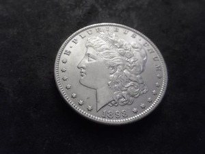 1898 Morgan Silver Dollar