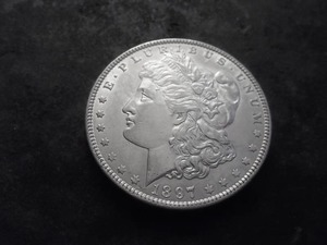 1897 Morgan Silver Dollar