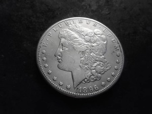 1896 S Morgan Silver Dollar