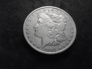 1901 Morgan Silver Dollar