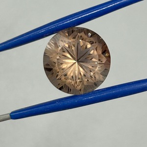lot 1 image: 8.30 Carat Zandrite Fancy Starburst Faceted Round Cut