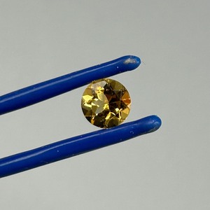 lot 30 image: 1.31 Carat Citrine Faceted Round Cut
