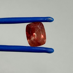 lot 44A image: 2.43 Carat Red Labradorite Faceted Cushion Rectangular Cut