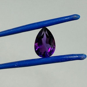 lot 99 image: 2.86 Carat Amethyst Faceted Pear Cut