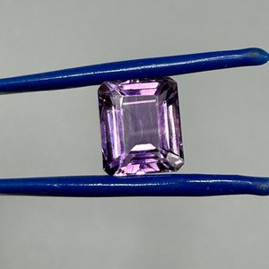 lot 106 image: 6.75 Carat Amethyst Rectangular Emerald Cut