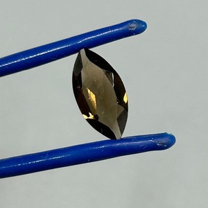 lot 203 image: 1.89 Carat Smoky Quartz Faceted Marquise Cut