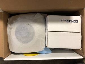 lot 36 image: KOHLER Rubicon 1-Handle 3-Spray Wall-Mount Tub and Shower Faucet in Brushed Nickel (Valve Included)  Customer Returns See Pictures