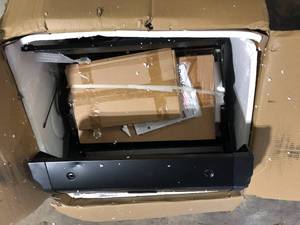 lot 41 image: Dyna-Glo 4-Burner Propane Gas Grill in Matte Black with TriVantage Multifunctional Cooking System Customer Returns See Pictures