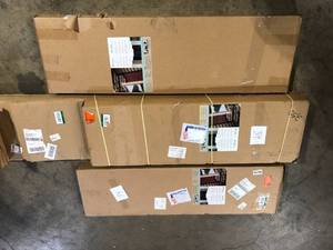 lot 29 image: Lot of Assorted Window Shutters Various Models and Conditions Customer Returns See Pictures