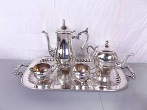 lot 19 image: Large Lot of Silver Plate