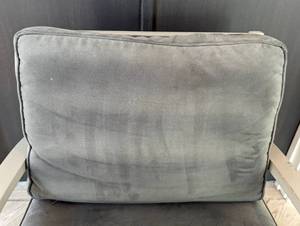 Pair of Room and Board Grey Armchairs
